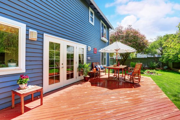 Blue Siding Installation in Golden